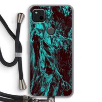 Ice Age: Pixel 4a Transparant Hoesje met koord