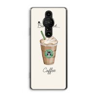 But first coffee: Sony Xperia Pro-I Transparant Hoesje