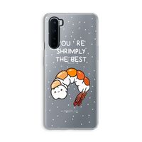 You're Shrimply The Best: OnePlus Nord Transparant Hoesje