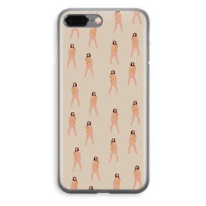 You're so golden: iPhone 8 Plus Transparant Hoesje