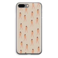 You're so golden: iPhone 8 Plus Transparant Hoesje