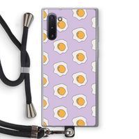Bacon to my eggs #1: Samsung Galaxy Note 10 Transparant Hoesje met koord