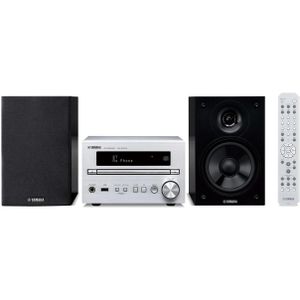 Yamaha MCR-B370D Home audio-microsysteem 30 W Zwart, Zilver