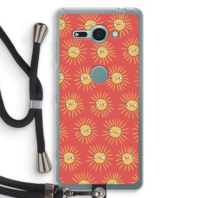 Zon: Sony Xperia XZ2 Compact Transparant Hoesje met koord