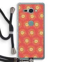 Zon: Sony Xperia XZ2 Compact Transparant Hoesje met koord
