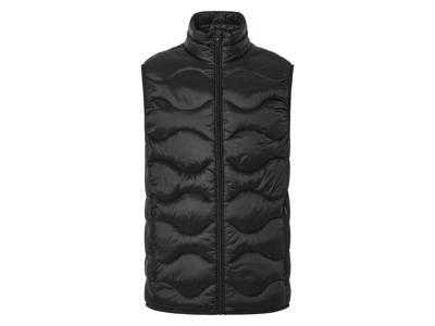 LIVERGY Heren bodywarmer (M, zwart)
