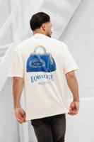 Equalité Zora Oversized T-Shirt Heren Gebroken Wit - Maat L - Kleur: Gebroken WitBlauw | Soccerfanshop