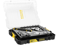 Stanley fatmax tstak doppenset 3/8" fmmt98102-0 dopsleutel (zwart/geel, 18 delig)
