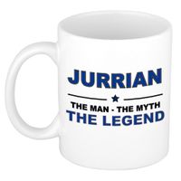 Jurrian The man, The myth the legend collega kado mokken/bekers 300 ml