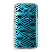 Magic pattern: Samsung Galaxy S6 Transparant Hoesje