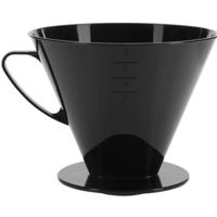 Westmark Koffie filter - maat 6 - zwart - kunststof - koffiefilterhouder - voor onderweg