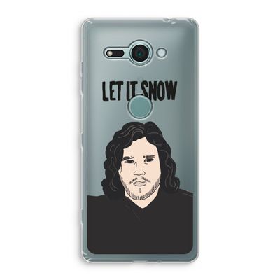 Let It Snow: Sony Xperia XZ2 Compact Transparant Hoesje