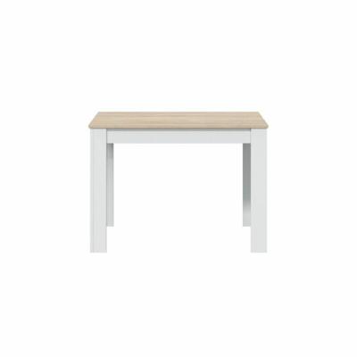 Eettafel LILIAN Wit Bruin Hout 109 x 67 x 78 cm