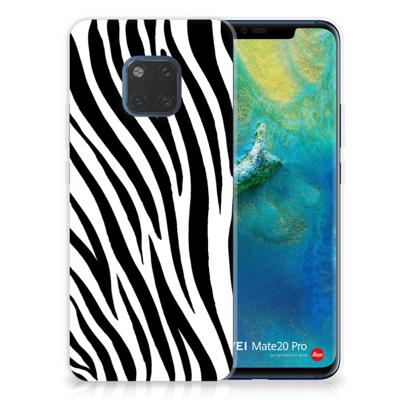 Huawei Mate 20 Pro | TPU Hoesje | Zebra