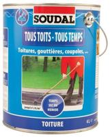 Soudal elk dak - elk weer | zwart | 4 l - 101524
