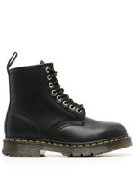 Dr. Martens bottines 1460 en cuir souple - Noir - thumbnail