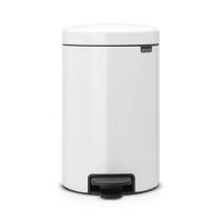 Brabantia NewIcon Pedaalemmer 12 L - Wit