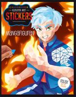Kleuren met stickers - Mangafiguren (Paperback)