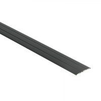 Dilatatieprofiel zelfklevend 37 mm alu zwart - 300 cm