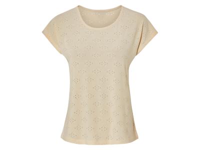 esmara Dames T-shirt (Beige, L (44/46))