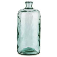 Giftdecor Bloemenvaas Primavera - transparant - gerecycled glas - D19 x H42 cm - Vazen - thumbnail