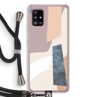 Luca: Samsung Galaxy A51 5G Transparant Hoesje met koord