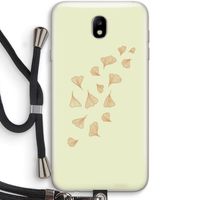 Falling Leaves: Samsung Galaxy J7 (2017) Transparant Hoesje met koord