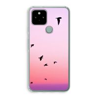 Fly away: Google Pixel 5 Transparant Hoesje