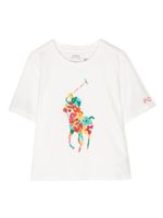 POLO RALPH LAUREN KIDS t-shirt à motif Polo Pony - Blanc