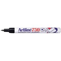 Viltstift Artline 750 textiel zwart