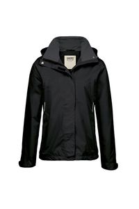 Hakro 262 Women's rain jacket Colorado - Black - XL