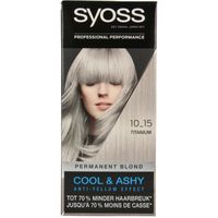 Syoss Color baseline 10-15 titanium haarverf (1 Set)