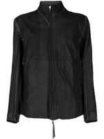 Boris Bidjan Saberi reversible leather jacket - Noir - thumbnail