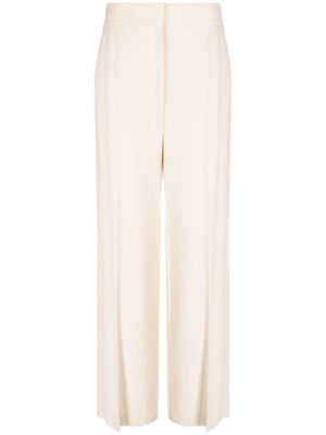 KHAITE pantalon ample à taille haute - Tons neutres