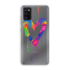 Melts My Heart: Samsung Galaxy A41 Transparant Hoesje