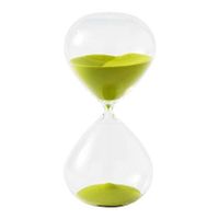 POLSPOTTEN Sandglass Zandloper - M - Light Green - thumbnail