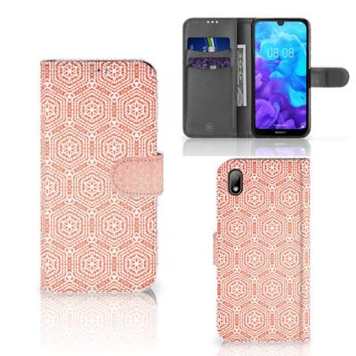 Huawei Y5 (2019) | Telefoon Hoesje | Pattern Orange