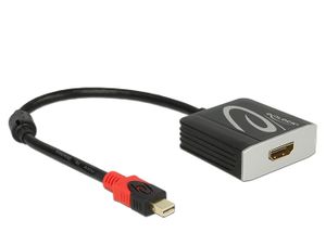 Delock 62735 Adapter mini DisplayPort 1.2 male > HDMI female 4K 60 Hz Actief