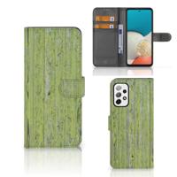 Samsung Galaxy A73 5G | Book Style Case | Green Wood