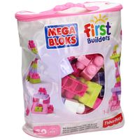 First Builders Big Building Bag roze - thumbnail