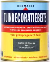 Tuindecoratiebeits 764 natuur blauw 750 ml - Hermadix