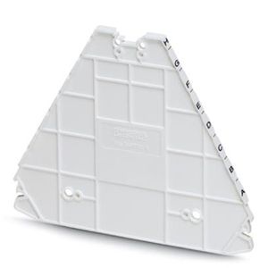 D-PTRV 8 WH H-A  (10 Stück) - End/partition plate for terminal block D-PTRV 8 WH H-A