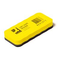 Q-CONNECT bordenwisser, magnetisch, wasbaar, geel