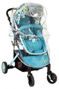 Littlelife regenhoes buggy 180 cm EVA transparant Littlelife regenhoes buggy 180 cm EVA transparant