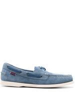 Sebago chaussures bateau en daim - Bleu - thumbnail