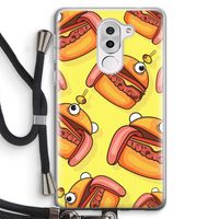 Hamburger: Honor 6X Transparant Hoesje met koord