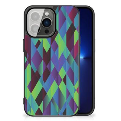 iPhone 13 Pro Backcover Abstract Green Blue