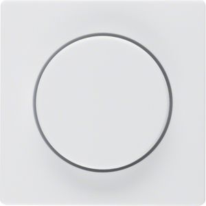 Berker Q1 dimknop voor draaidimmers polarwit 11376089