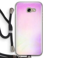 Flow mist pastel: Samsung Galaxy A5 (2017) Transparant Hoesje met koord