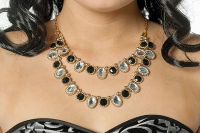 Ketting met steentjes